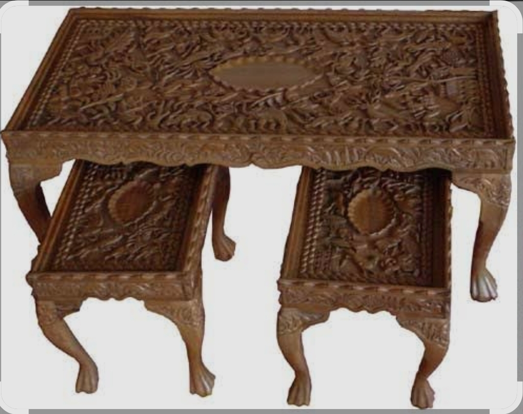 OSIN COFFEE TABLE 6 CHAIR HIGH LEG WITH GLASS